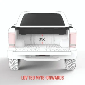 LDV T60 MY18-Onwards manual Rolltrac tub clearance measurement