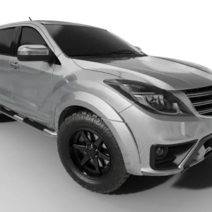 Mazda BT-50 2011-2017 with EGR fender flares front side view