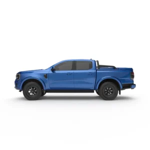 EGR 3-Piece Hard Lid for Ford Ranger RA 2022+ – Secure & Stylish Tonneau Cover Ford Ranger RA 2022+ side profile with EGR 3-Piece Hard Lid Tonneau Cover