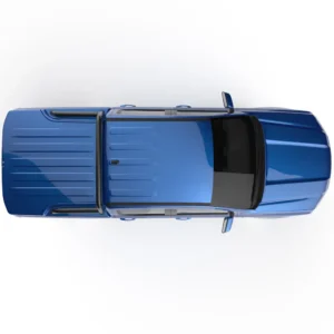 EGR 3-Piece Hard Lid for Ford Ranger RA 2022+ – Secure & Stylish Tonneau Cover Ford Ranger RA 2022+ top view with EGR 3-Piece Hard Lid Tonneau Cover