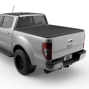 Ford Ranger XLT with EGR Soft Tonneau Cover – rear close-up view