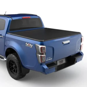 Isuzu D-MAX 2020 with EGR RollTrac electric retractable tonneau cover closed