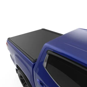 EGR RollTrac Electric Tonneau Cover for LDV T60 Max 2022 Top view of blue LDV T60 Max with EGR RollTrac Electric tonneau cover