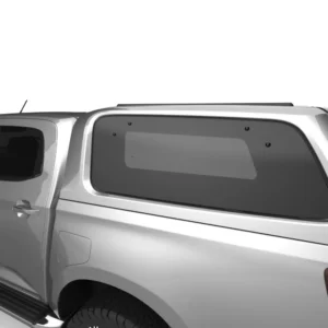 Mazda BT-50 with EGR Gen 3 Canopy featuring frameless tinted side window