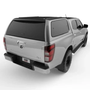 Mazda BT-50 with EGR Gen 3 Canopy rear-side view showing frameless tinted windows