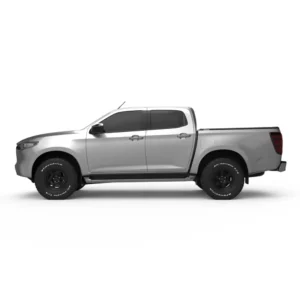 Side view of Mazda BT-50 fitted with EGR RollTrac electric tonneau cover