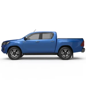Toyota Hilux 2020 side profile with EGR RollTrac Electric tonneau cover