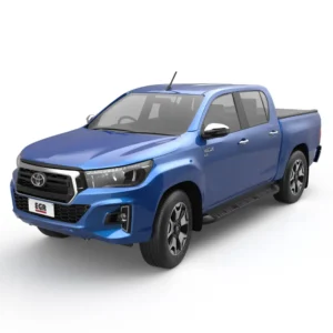 Toyota Hilux 2020 with EGR RollTrac Manual roller cover front angle view