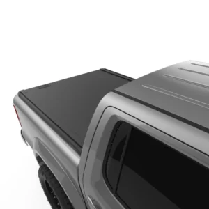 EGR RollTrac Manual Roller Cover with Sports Bar for Volkswagen Amarok Top view of Volkswagen Amarok with EGR RollTrac Manual Roller Cover installed