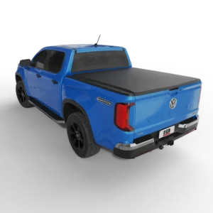 Volkswagen Amarok NF 2023 rear three-quarter view with EGR Soft Tonneau Cover