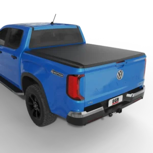 Volkswagen Amarok NF 2023 rear view with EGR Soft Tonneau Cover installed