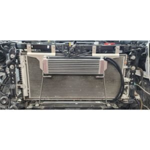 Front-mounted transmission cooler kit installed on Ford Next-Gen Ranger Everest NF Amarok 3.0L V6 Diesel 2022.