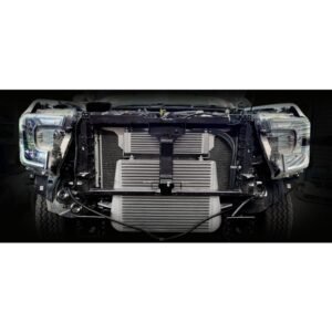 Dual transmission cooler and intercooler kit installed on Ford Next-Gen Ranger Everest NF Amarok 3.0L V6 Diesel 2022.