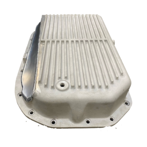 GM 4L80E Deep Cast Transmission Pan with front tail shaft modifications for Toyota LandCruiser 80 and 100 Series