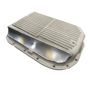 GM 4L80E Deep Cast Transmission Pan with front tail shaft modifications for Toyota LandCruiser 80 and 100 Series