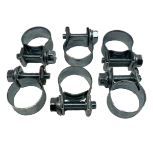 Stainless steel hose clamps for Next Gen Ranger and Ford Everest diesel transmission cooler kits