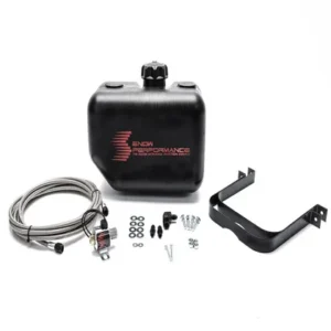 Snow Performance 2.5 Gallon Water Tank Upgrade Kit with Braided Stainless Steel Line and Mounting Hardware
