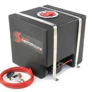 Snow Performance 10 Gallon Water Methanol Cell with straps, pump, wiring, and installation hardware