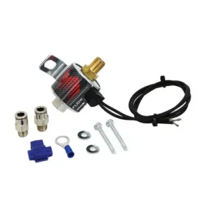 Snow Performance High Flow Water Methanol Solenoid Kit with fittings and wiring