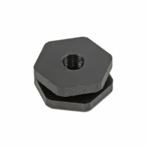Snow Performance Nozzle Mounting Adapter Plug – Black Hex Design