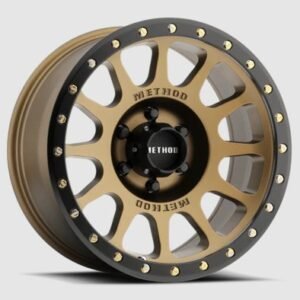 Method Race Wheels 305 NV bronze 12-window alloy wheel with beadlock-style rivets