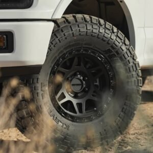 Method Race Wheels 312 Matte Black wheel fitted to off-road 4x4 with aggressive mud terrain tyres