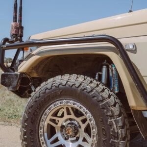 Method Race Wheels 312 Bronze wheel fitted to off-road 4x4 with all-terrain tyres