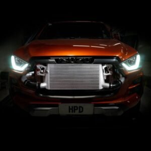 Isuzu D-Max with HPD front-mounted intercooler upgrade installed