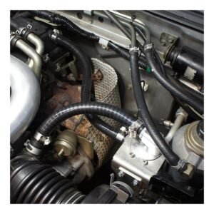 Nissan Navara D22 ZD30 HPD Catch Can installed in engine bay