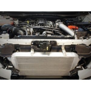 Ford Ranger PX 2.2L intercooler installed in engine bay