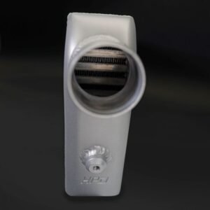 Close-up view of HPD Toyota Prado 120 Series 1KZ-TE intercooler inlet