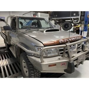 Nissan Patrol GU TD42 with HPD top-mount intercooler on dyno test
