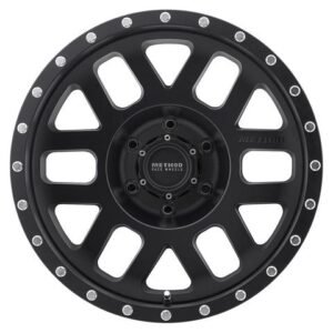 Method Race Wheels 306 Mesh Matte Black alloy wheel with multi-spoke design