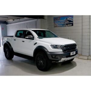 White Ford Ranger Raptor fitted with HPD performance upgrades.