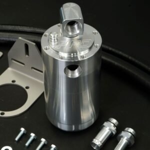 HPD Catch Can Kit for Nissan Patrol GU ZD30 with fittings and mounting hardware