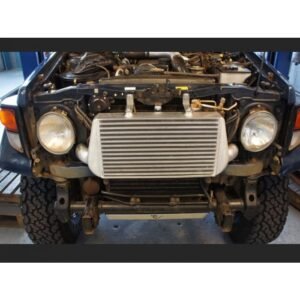 Toyota Landcruiser 70 Series 1HDFTE with HPD Series 2 front mount intercooler installed.