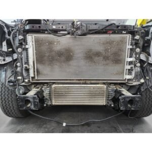 Factory stock intercooler on Ford Ranger RA 2022+ front end before upgrade