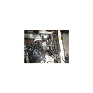 Toyota Landcruiser 80 Series 1HZ & 1HD-T Front Mount Intercooler Kit Components Toyota Landcruiser 80 Series 1HZ & 1HD-T intercooler piping top-down engine bay view