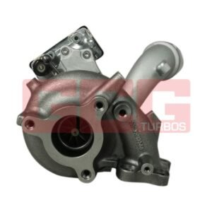 Rear view of GCG TDX Turbo Upgrade BV45-2080K for Nissan Navara D40 YD25