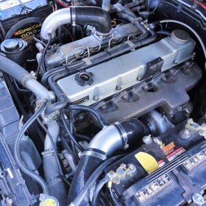 Turbo Charger Kit Nissan Patrol GQ TD42 GT2860RS Non Intercooled – Complete Set Nissan Patrol GQ TD42 Engine Bay with Turbocharger Upgrade