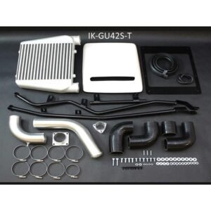 Nissan Patrol GU TD42 Top Mount Intercooler Kit with Bonnet Scoop by HPD