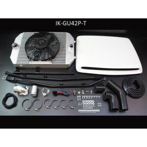 Nissan Patrol GU TD42 Top Mount Intercooler Kit with Thermo Fan and Bonnet Scoop