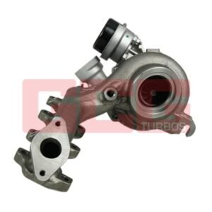 GCG TDX BV43 Turbo Charger Upgrade for Nissan Navara D23 2.3TD YS23DDT – Angle View