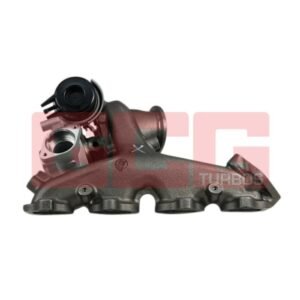 GCG TDX BV43 Turbo Charger Upgrade 14410-9726R for Nissan Navara D23 2.3TD YS23DDT – Manifold Side View