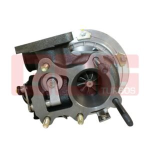Rear view of GCG TDX HT12-19D Turbo Upgrade for Nissan Navara D22 ZD30 01-08