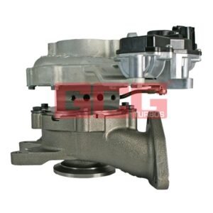 Side angle view of Garrett GTD1752Z Turbocharger for Toyota Hilux Prado 2.8L 1GD-FTV