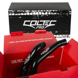 Coltec Pro Intercooler Hot Side Piping Kit – Navara STX550 / Pathfinder Ti-550 V6 Coltec Pro Intercooler Piping Kit Packaging with Performance Silicone Hoses