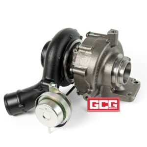 GCG TDX Turbo Upgrade TD04L6BS-VG Isuzu D-Max MU-X 3.0L 4JJ1 Turbocharger Angled view of GCG TDX Turbo Upgrade TD04L6BS-VG for Isuzu D-Max MU-X 3.0L 4JJ1