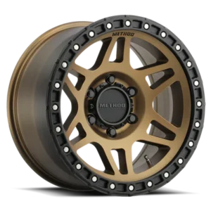 Method Race Wheels 312-HD Bronze Off-Road Wheel Method Race Wheels 312-HD Bronze wheel with matte black beadlock-style lip