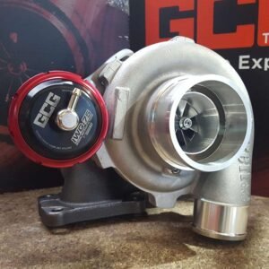 Garrett GTX2860R GEN2 Turbocharger with GCG IWG75 actuator front view for Toyota LandCruiser